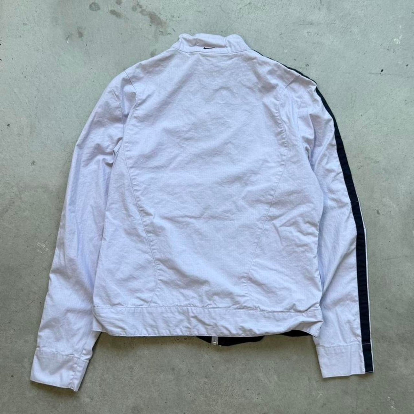 Vintage Y2K Nike Zip Up Light Jacket - Large (W)