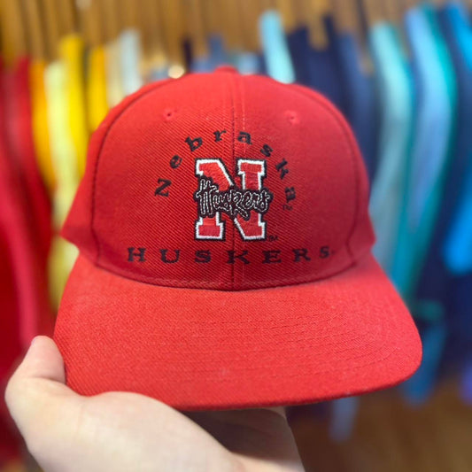 Vintage 90s Nebraska Huskers Snapback