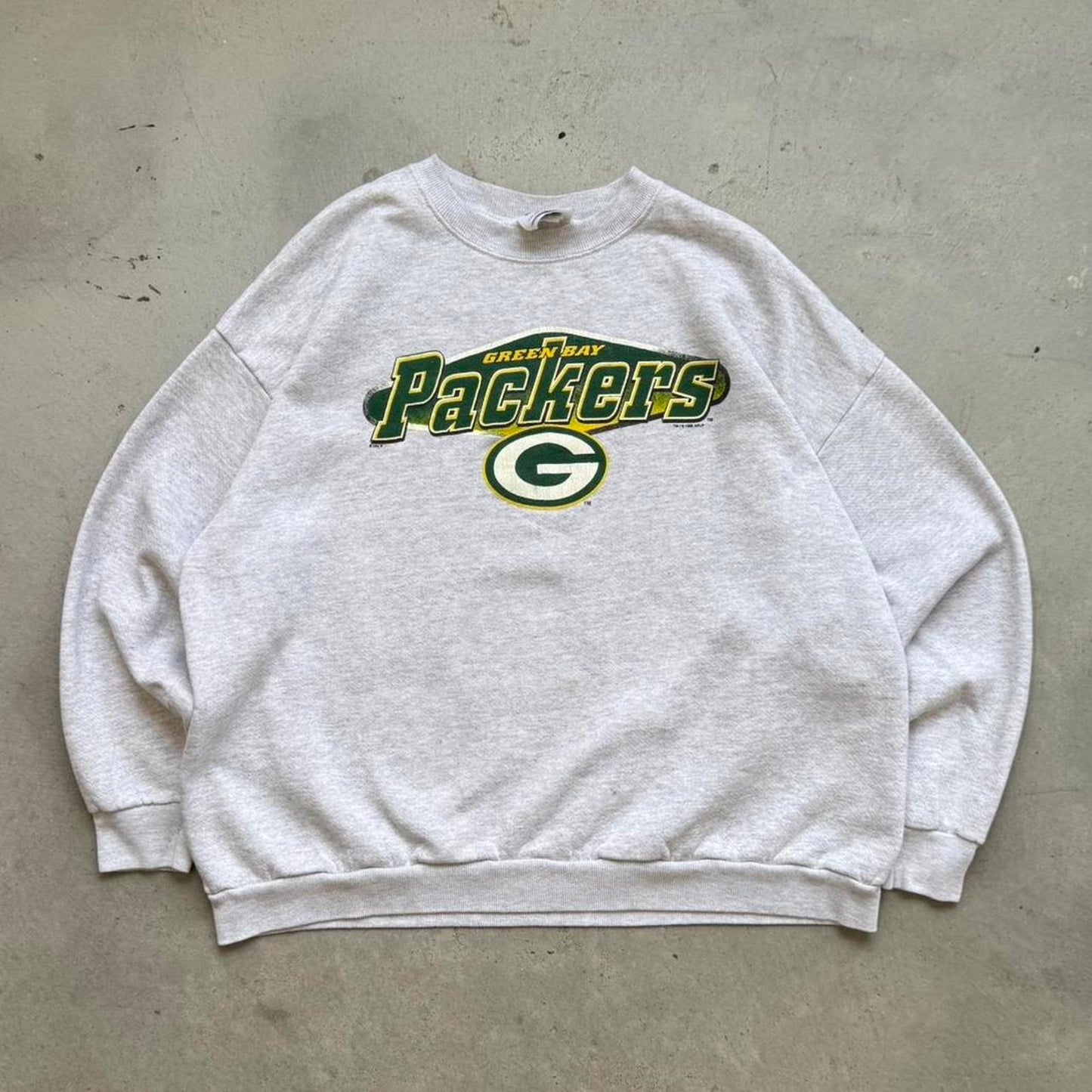 Vintage 90s Green Bay Packers NFL Sports Crewneck - XX-Large