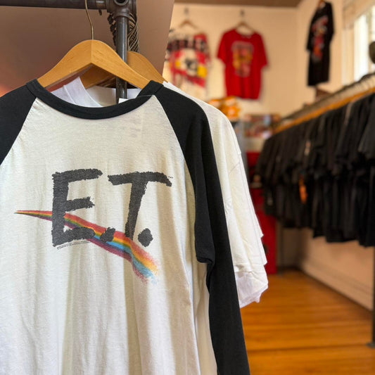 Vintage 80s ET Rainbow Movie Original Promo T-Shirt
