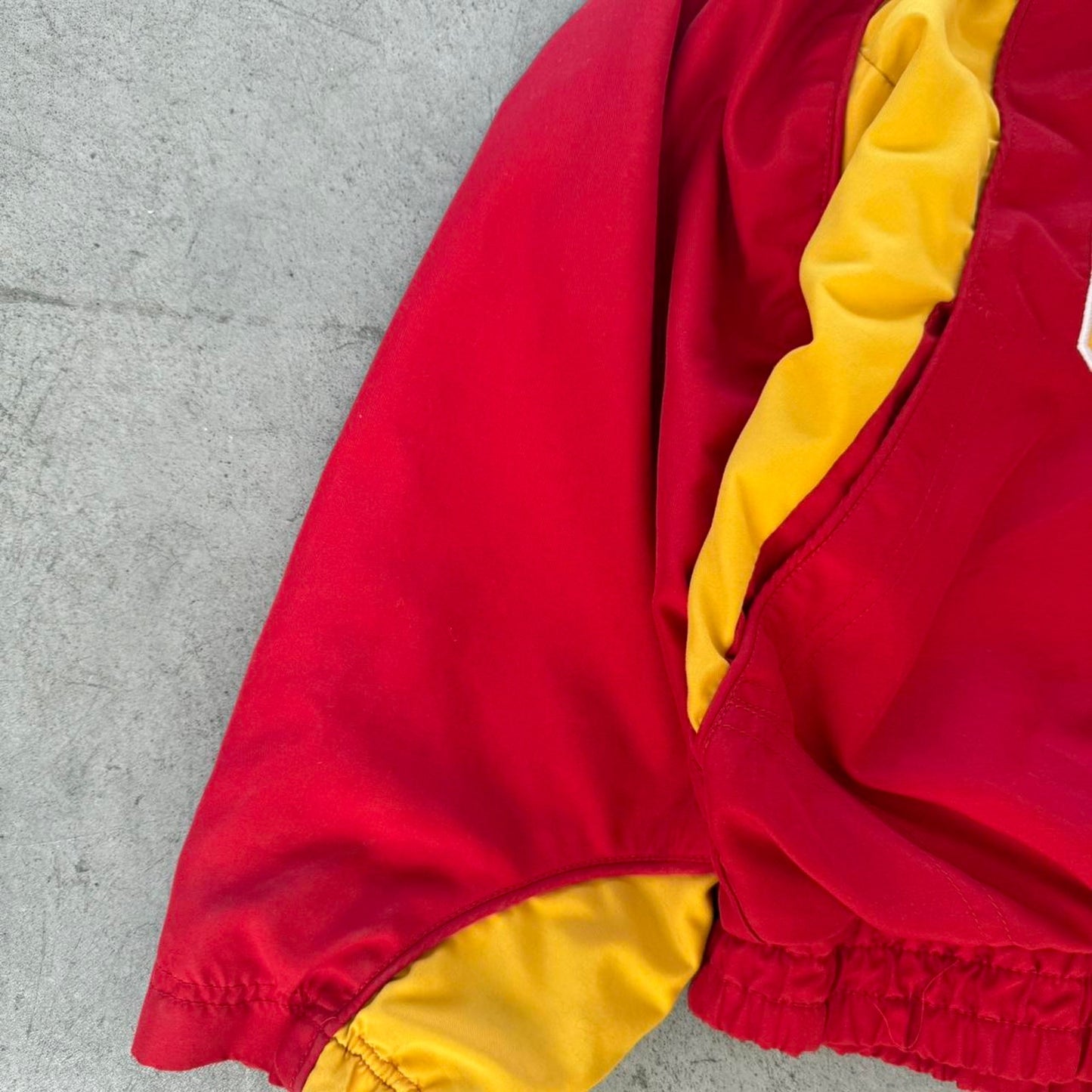 Vintage 90s Kansas City Chiefs Windbreaker - Kids Large