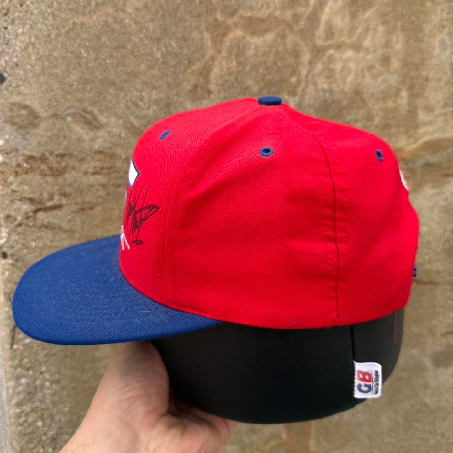 Vintage 90s Mark Martin Nascar Racing Race Car Snapback