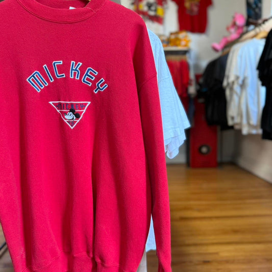 Vintage 90s Mickey Mouse Disney Cartoon Crewneck