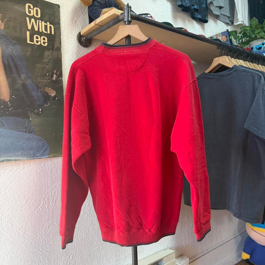 Vintage 90s Nebraska Herbie Husker Embroidered Crewneck - Large