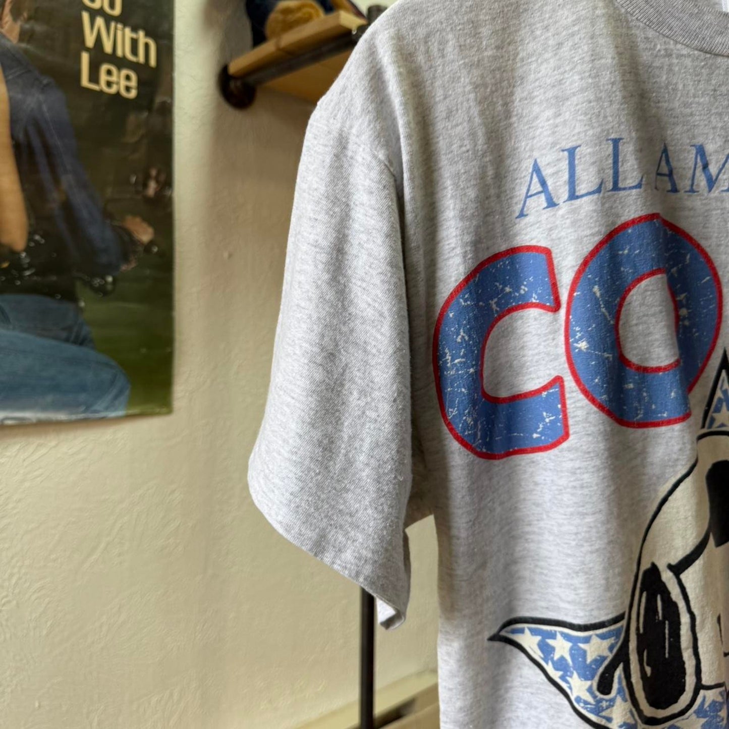 Vintage 90s Snoopy Joe Cool All American T-Shirt - Large