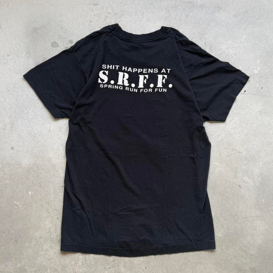 Vintage 1988 Raisin Hell Motorcycle Biker T-Shirt - Large