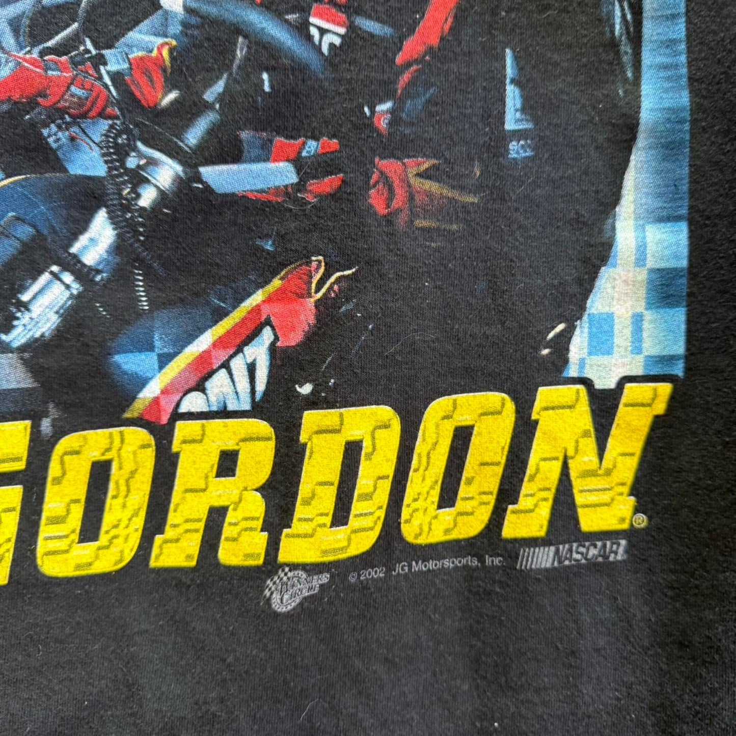 Vintage Jeff Gordon 2001 Champion NASCAR Racing T-Shirt - Large