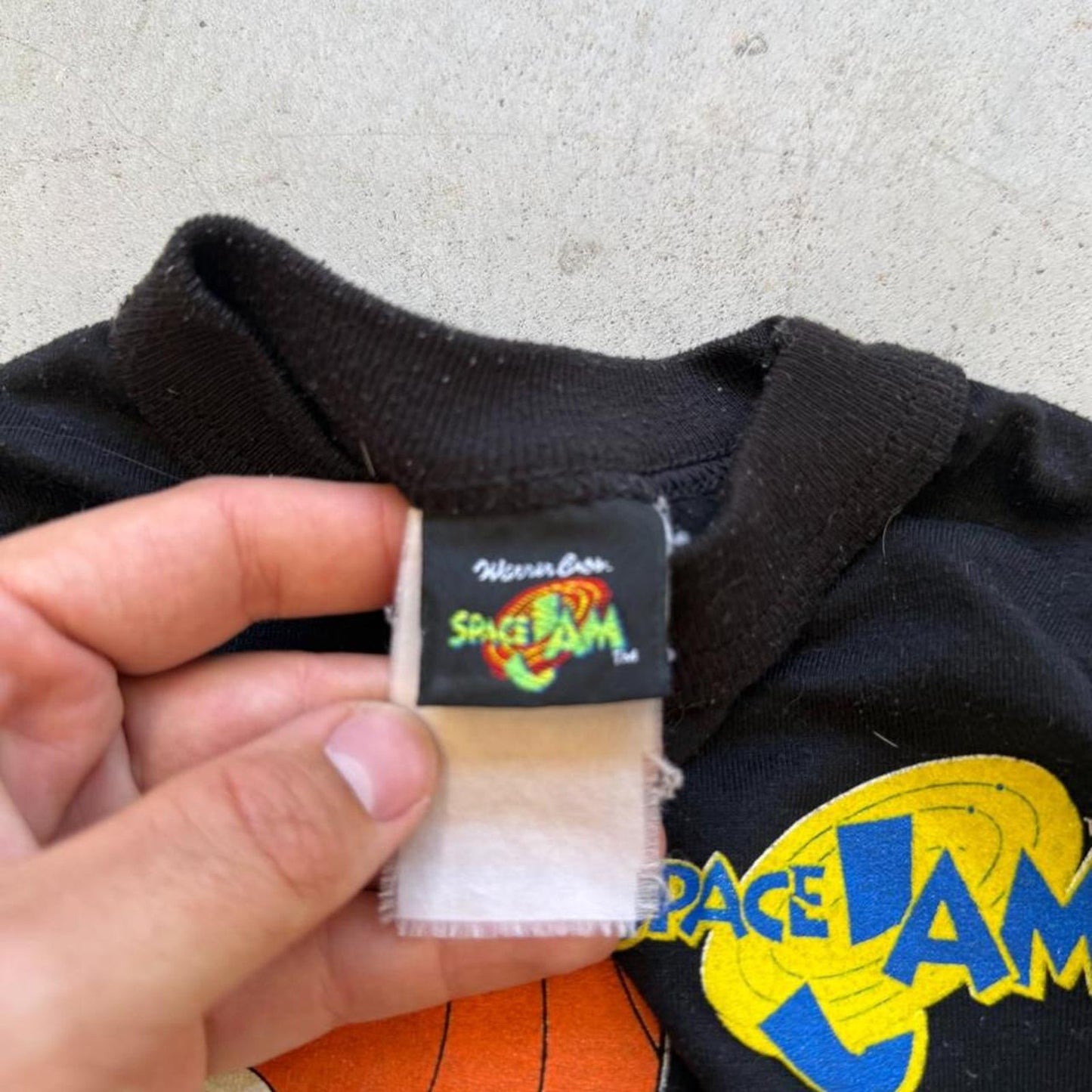 Vintage 90s Space Jam Looney Tunes T-Shirt- Kids 4/5