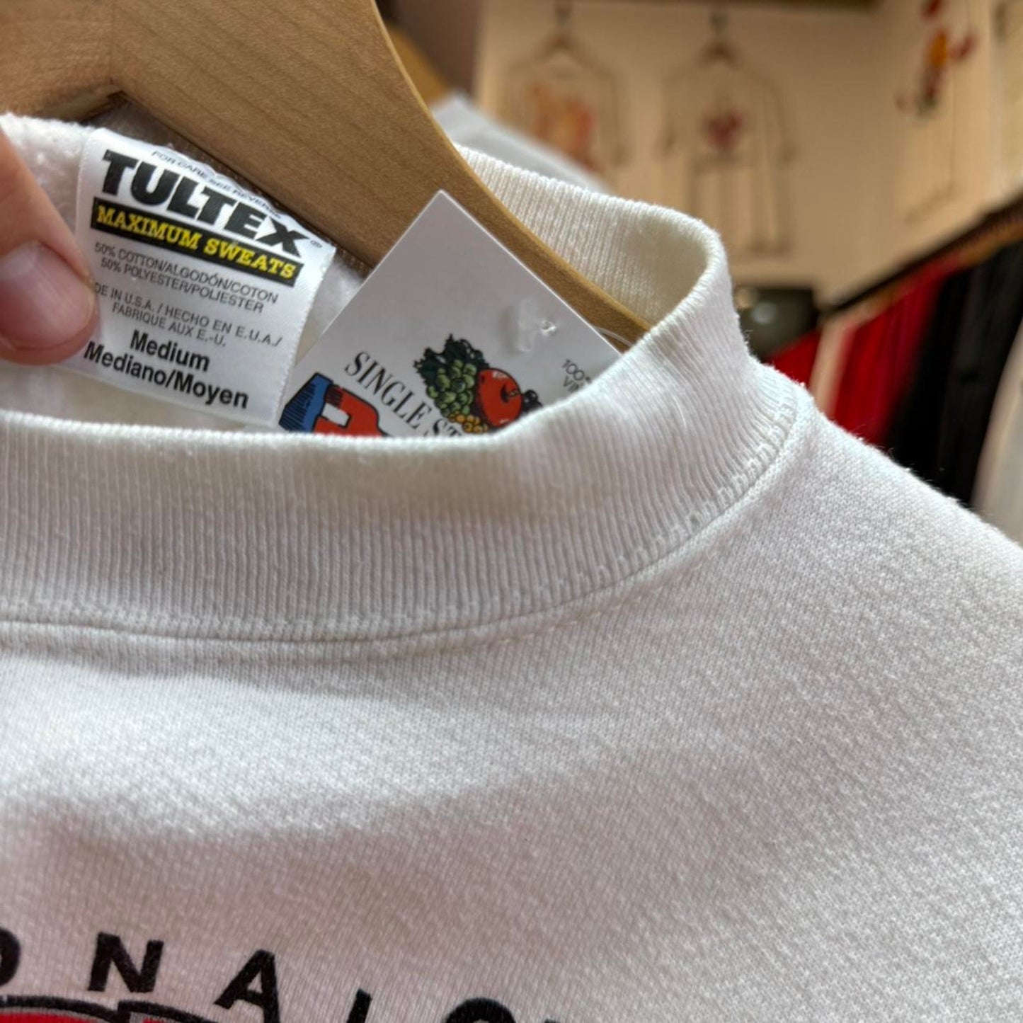 Vintage 90s Nebraska Huskers National Champions Crewneck - Medium