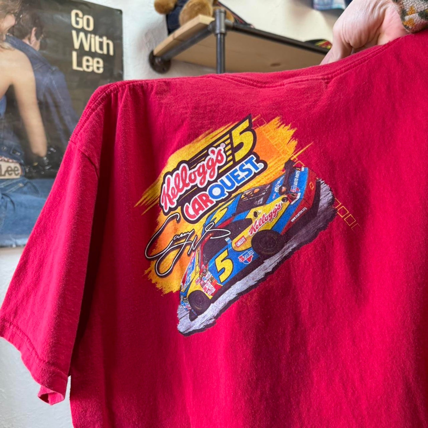 Vintage Y2K NASCAR Casey Mears Racing T-Shirt - X-Large