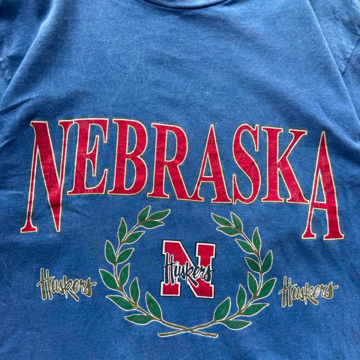 Vintage 90s Nebraska Huskers T-Shirt - Large