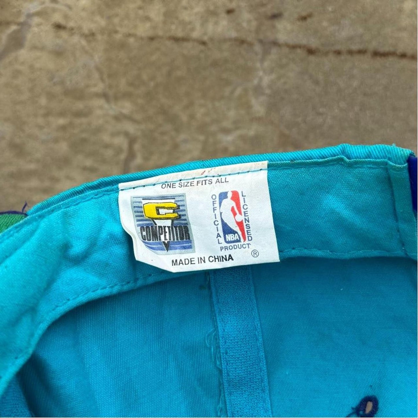 Vintage 90s Charlotte Hornets NBA Snapback