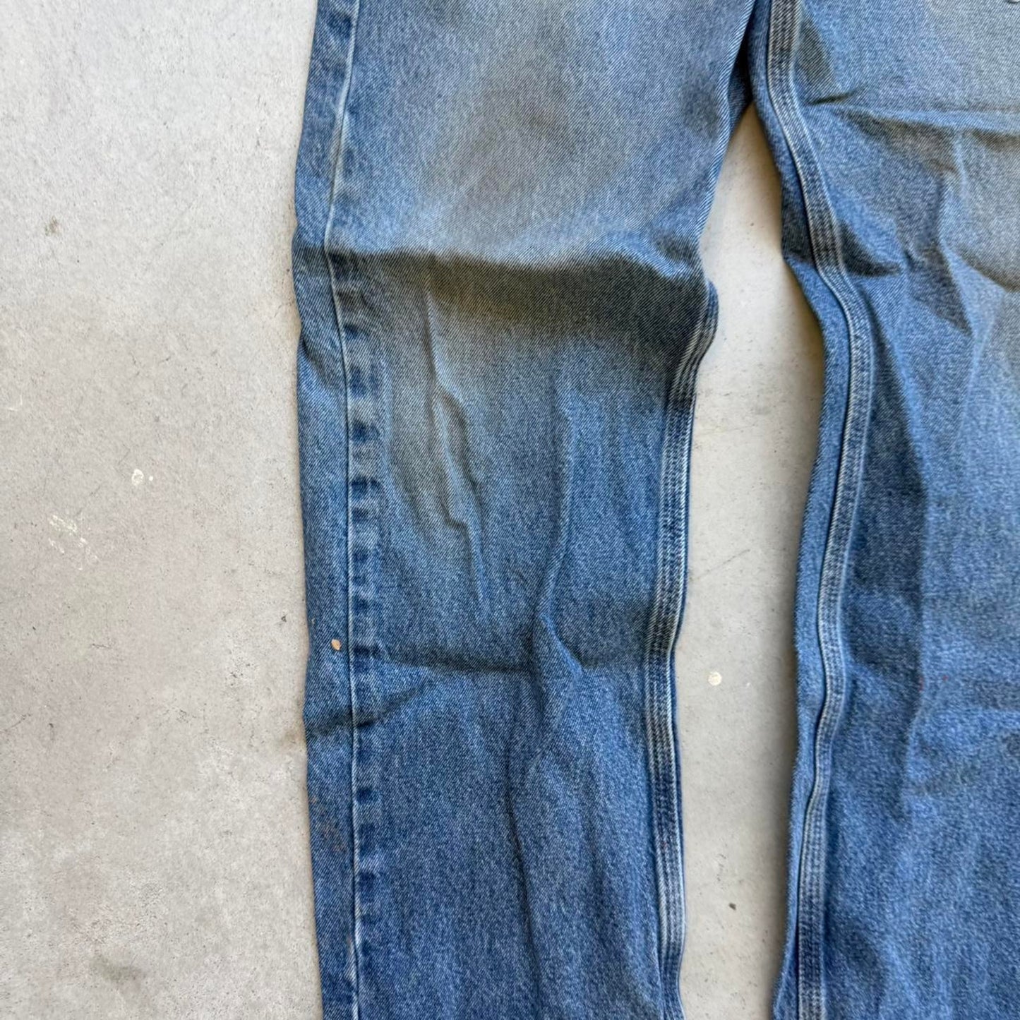 Vintage Carhartt Carpenter Faded Jeans - 34"