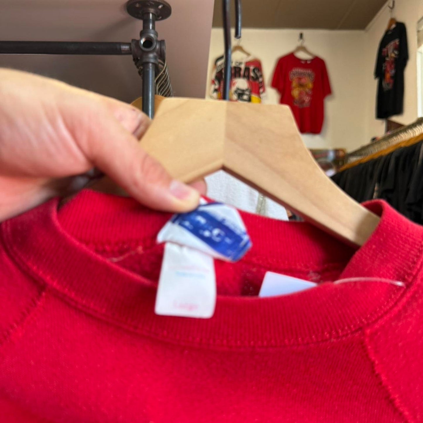 Vintage 90s Nebraska Huskers Football Crewneck