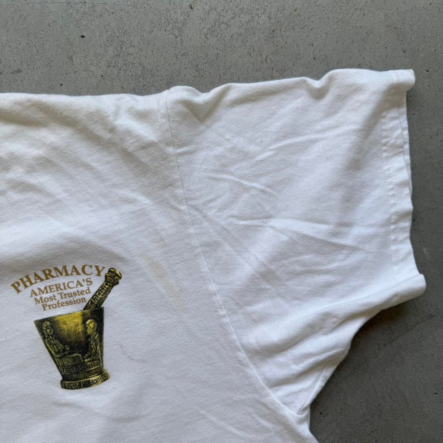 Vintage 90s Claritin Pharmacy Medical Medicine T-Shirt - X-Large