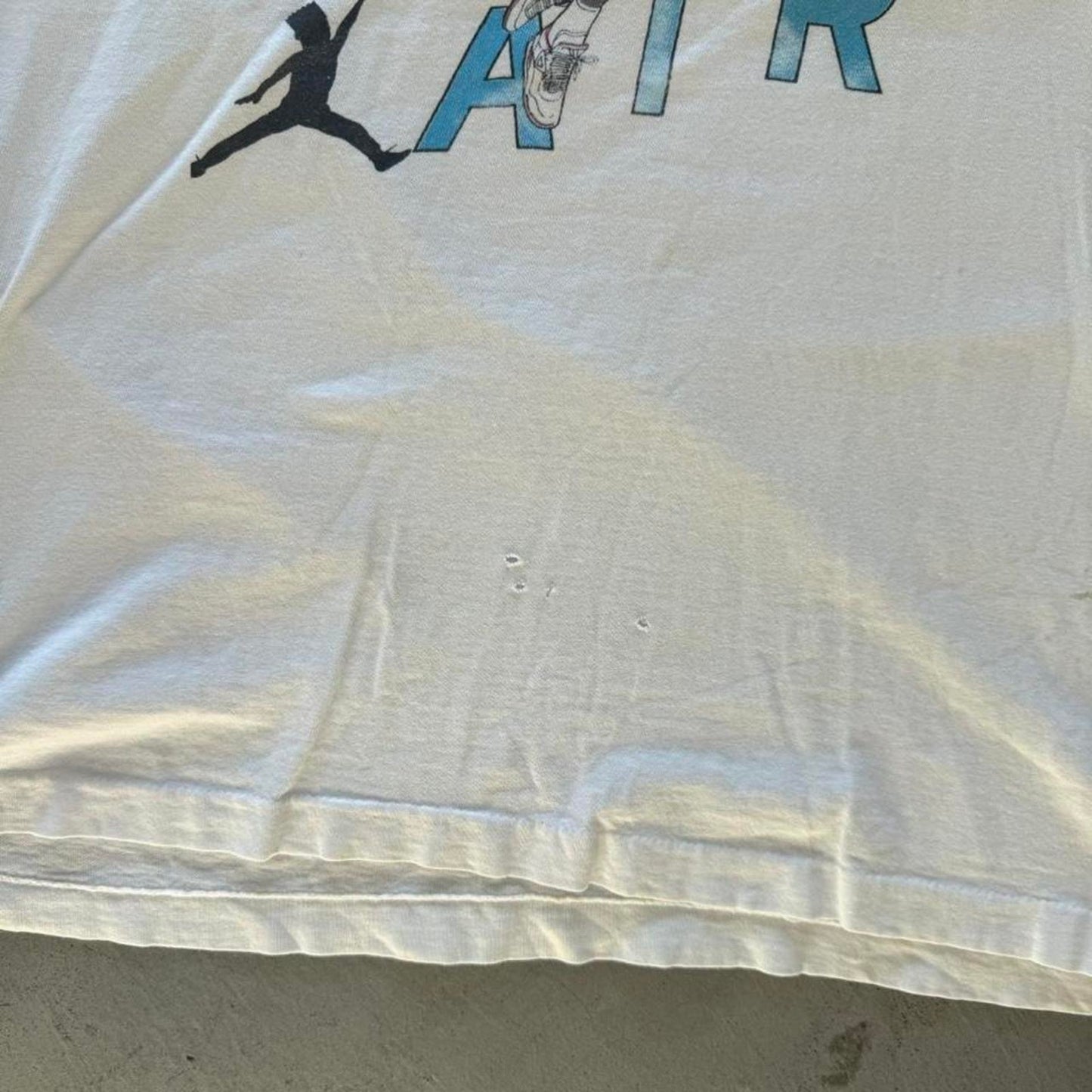 Vintage 90s Bart Simpson Nike Air Jordan Parody T-Shirt - X-Large