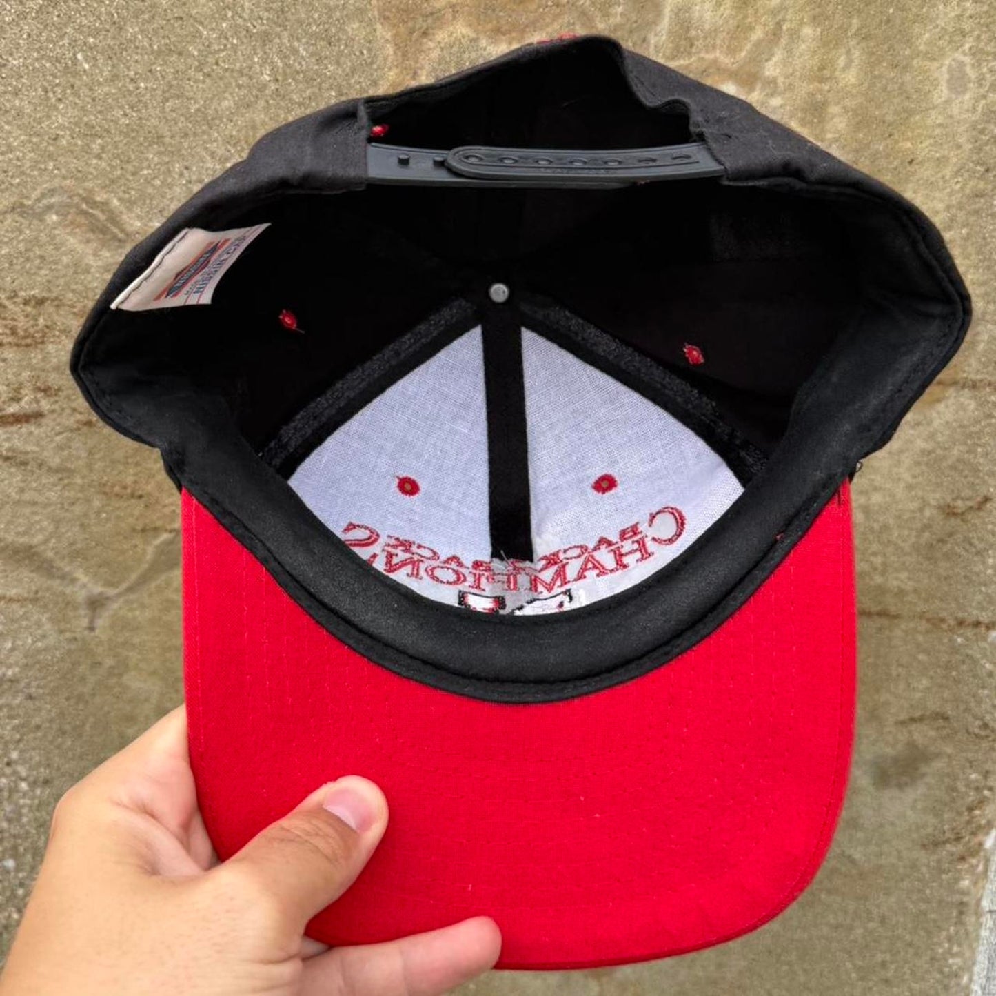 Vintage 1995 Nebraska Huskers Back 2 Back Champions Snapback