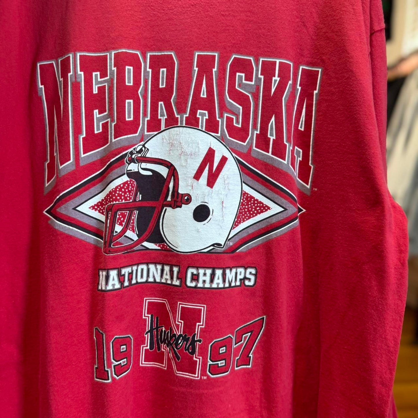 Vintage 1994 Nebraska Huskers National Championship T-Shirt - X-Large