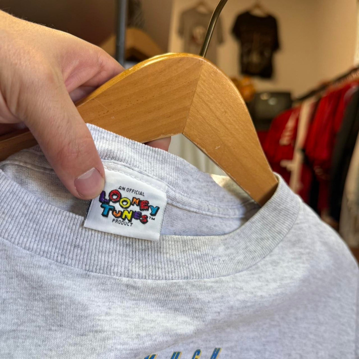 Vintage 90s Taz Looney Tunes Cartoon T-Shirt - X-Large