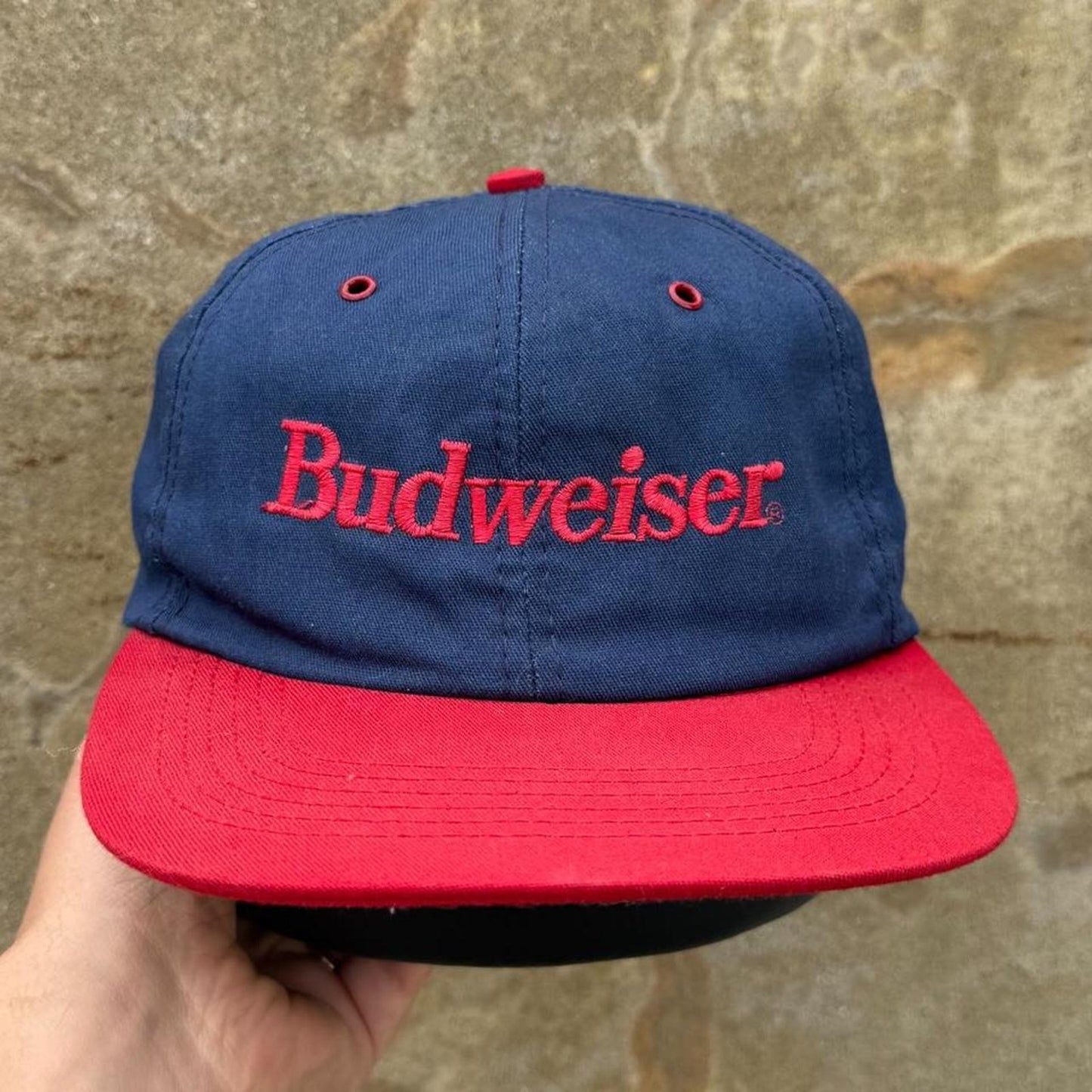 Vintage 90s Budweiser Beer Snapback