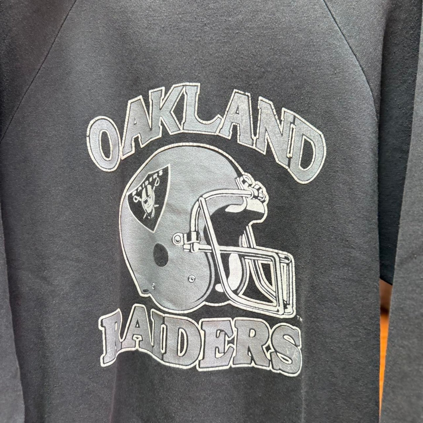 Vintage 80s Oakland Raiders NFL Football Crewneck