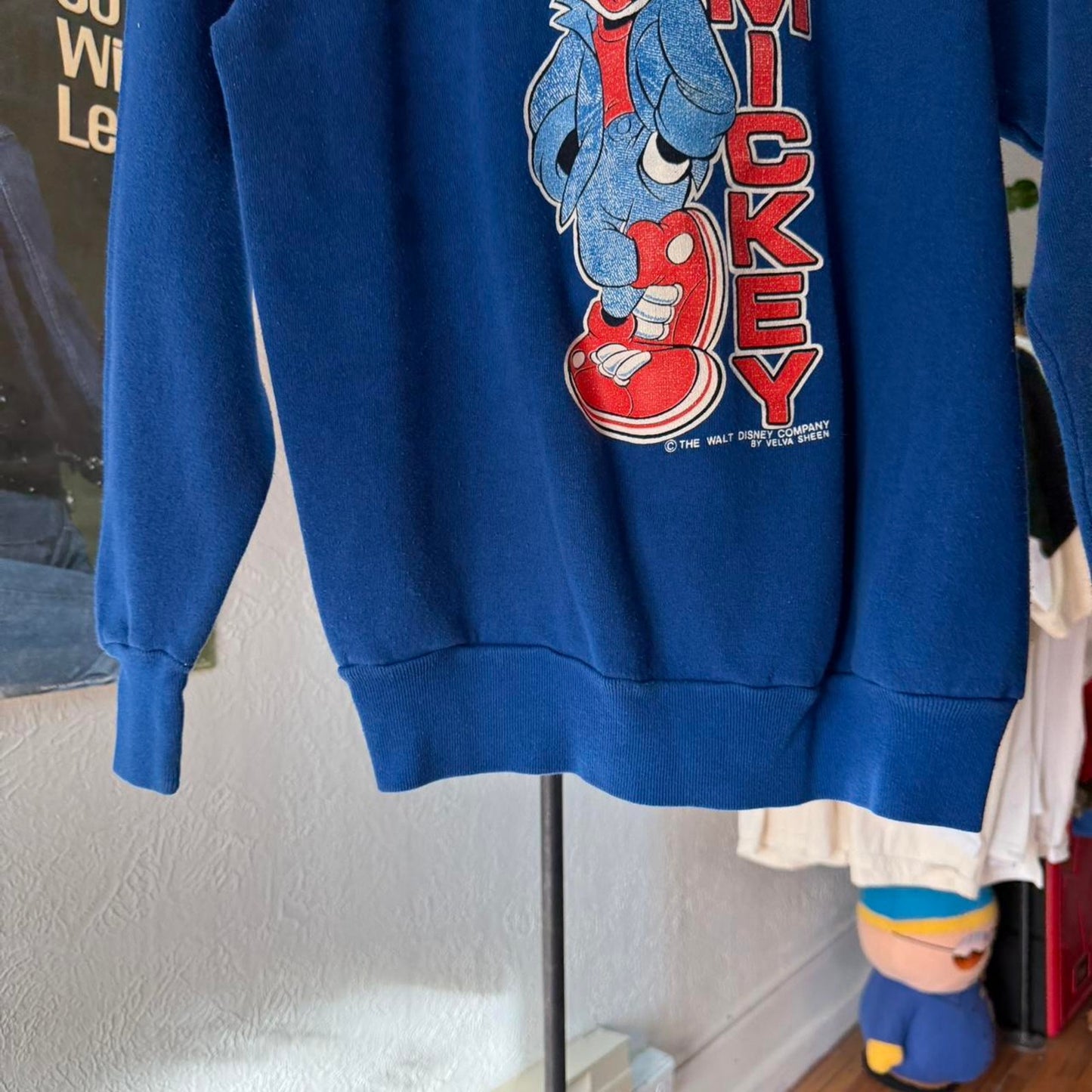 Vintage 90s Mickey Mouse Disney Cartoon Crewneck - Small