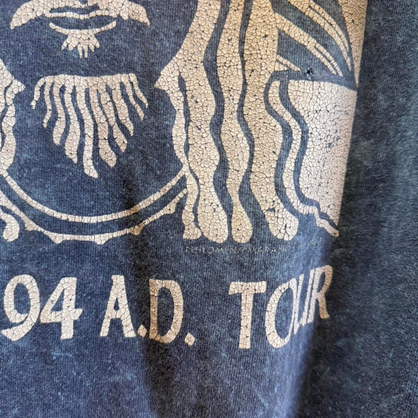 Vintage 90s Jesus Christ Superstar Bible Tie Dye T-Shirt - X-Large