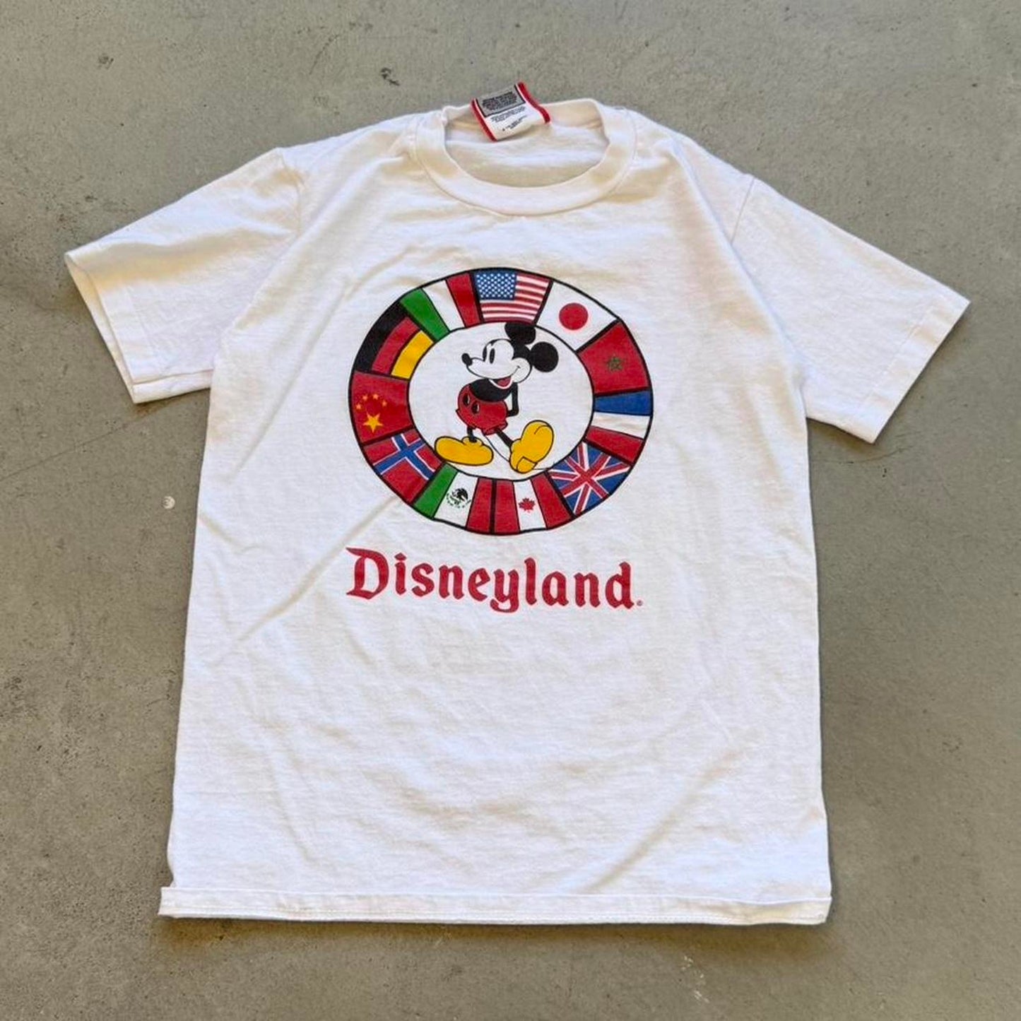 Vintage 90s Disneyland Mickey Mouse T-Shirt - Kids Large 14-16