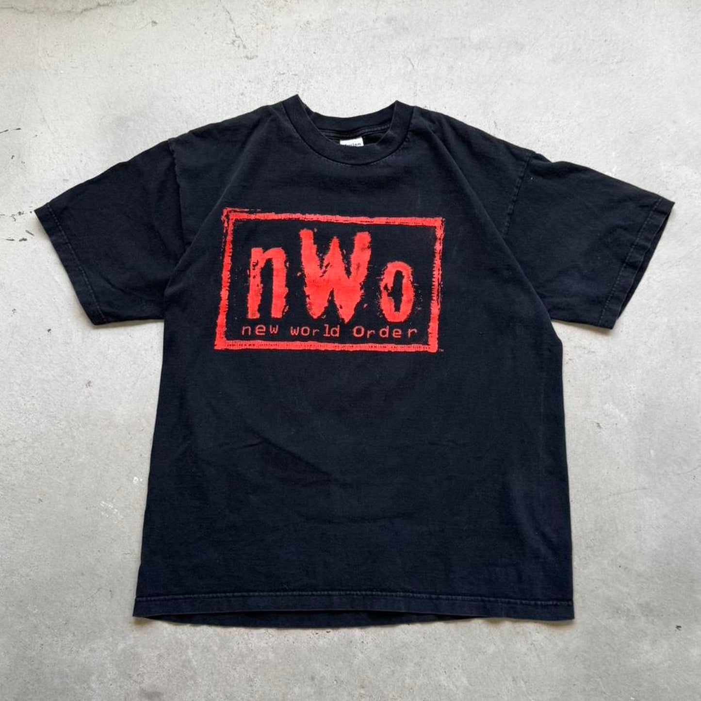 Vintage 90s NWO New World Order Wrestling T-Shirt - X-Large