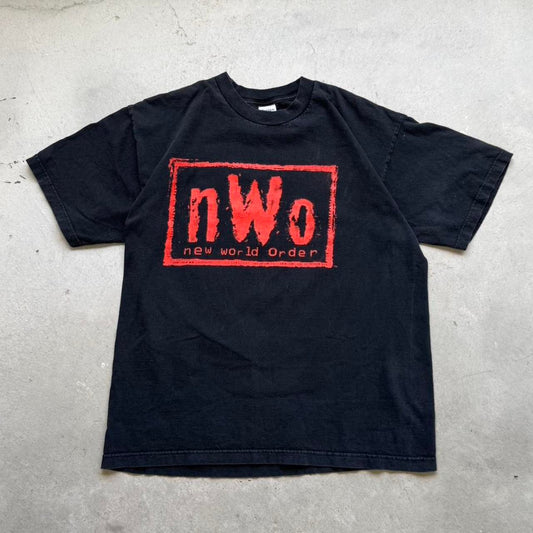 Vintage 90s NWO New World Order Wrestling T-Shirt - X-Large