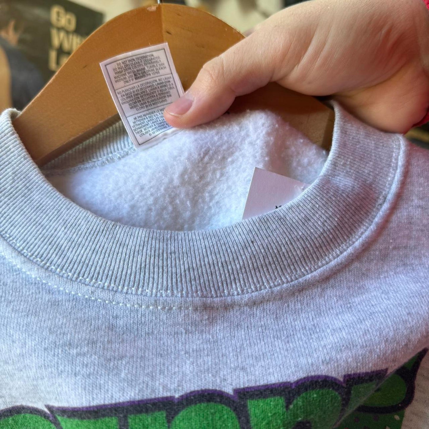 Vintage 90s Dennis Kirk Snowmobile Racing Crewneck - X-Large