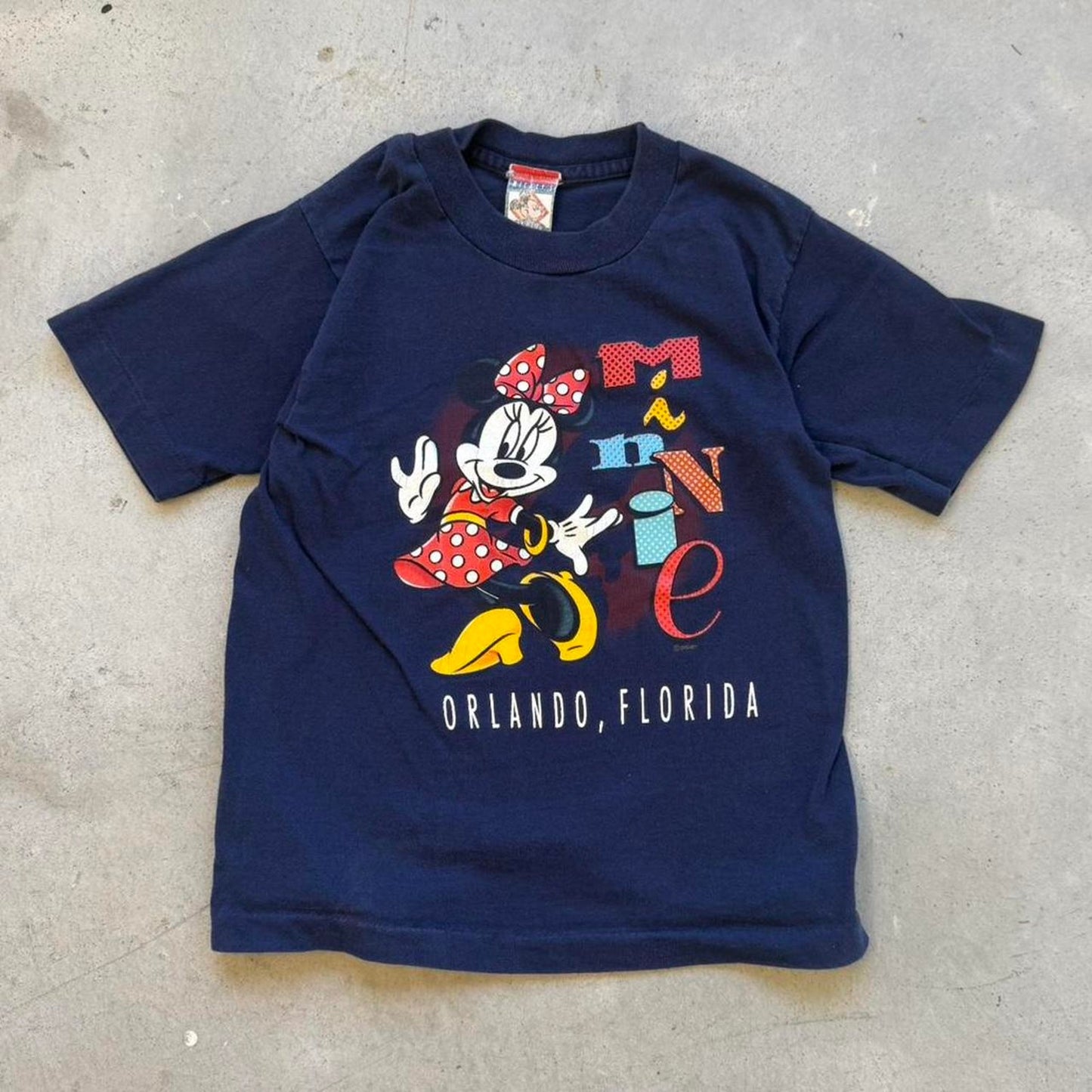 Vintage 90s Disney Minnie Mouse T-Shirt - Kids Medium