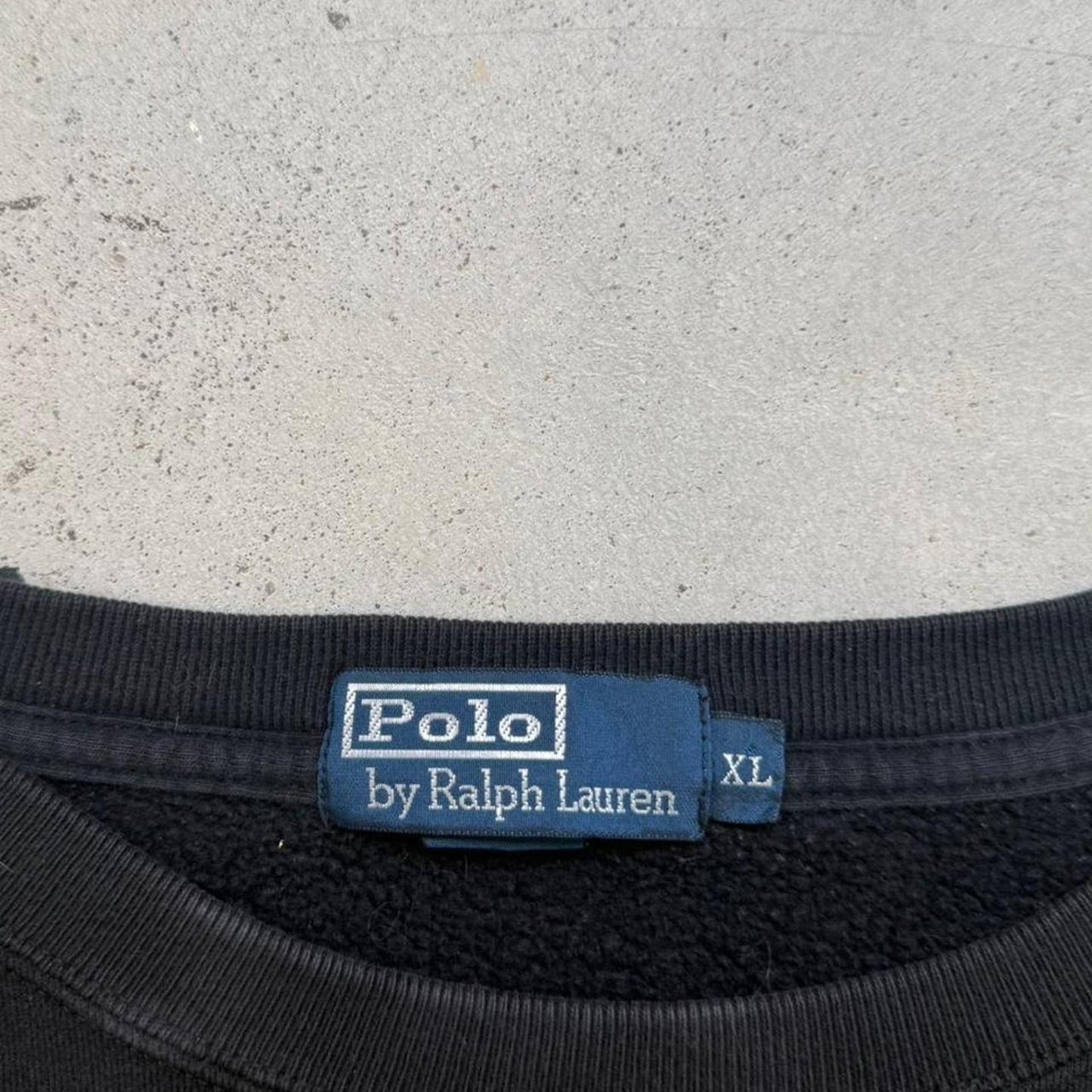 Vintage Polo Ralph Lauren Pony Logo Crewneck - X-Large