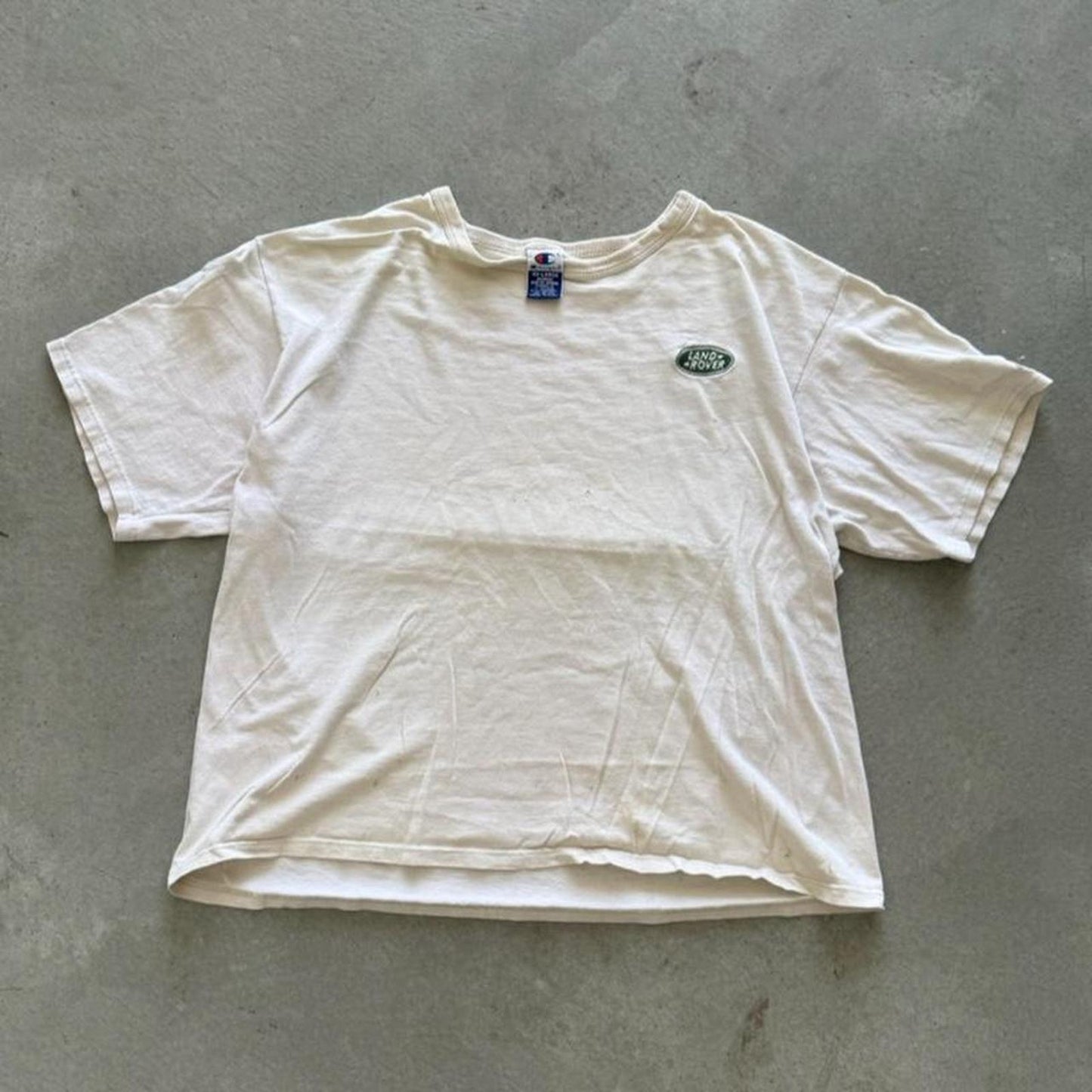 Vintage 90s Land Rover Distressed T-Shirt - X-Large