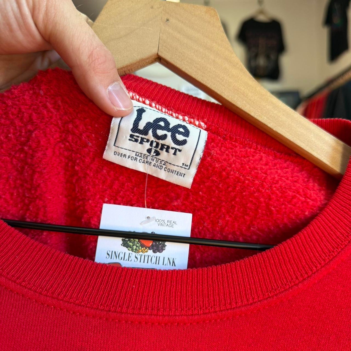 Vintage 90s Nebraska Huskers Embroidered Crewneck - Large