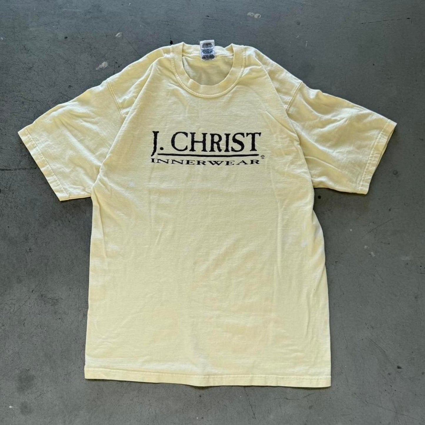 Vintage 90s Jesus Christ Inner Wear Bible T-Shirt - Large