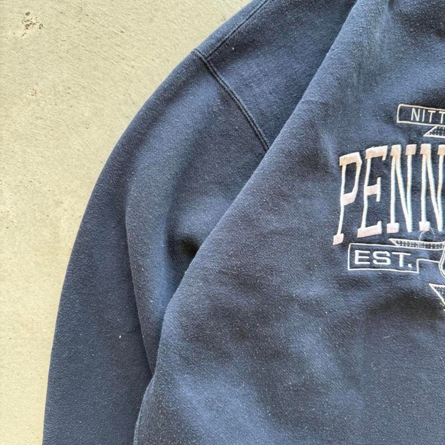Vintage 90s Penn State Nittany Lions Embroidered Crewneck - Large