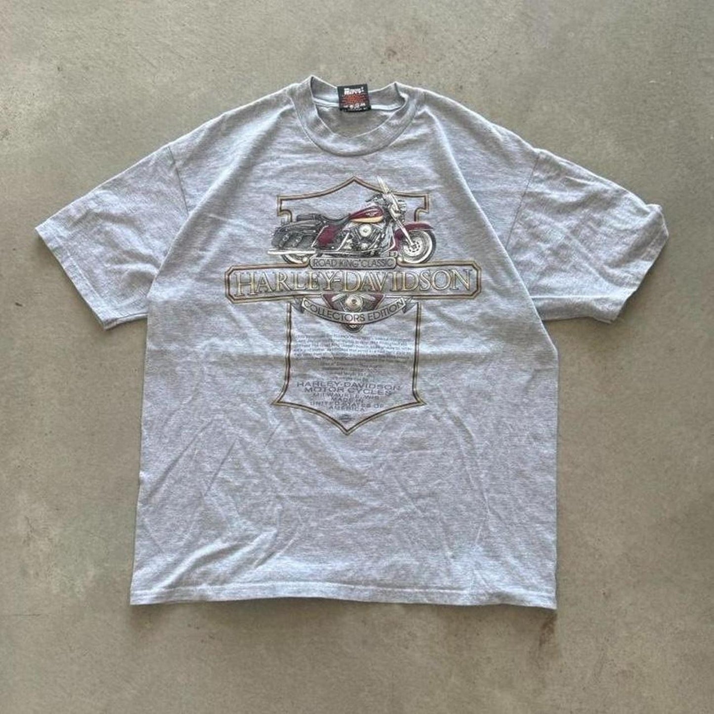 Vintage 90s Harley Davidson Motorcycles Biker T-Shirt - X-Large