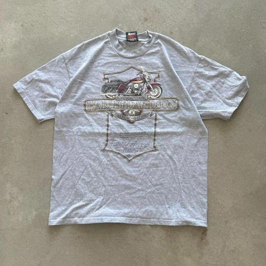 Vintage 90s Harley Davidson Motorcycles Biker T-Shirt - X-Large