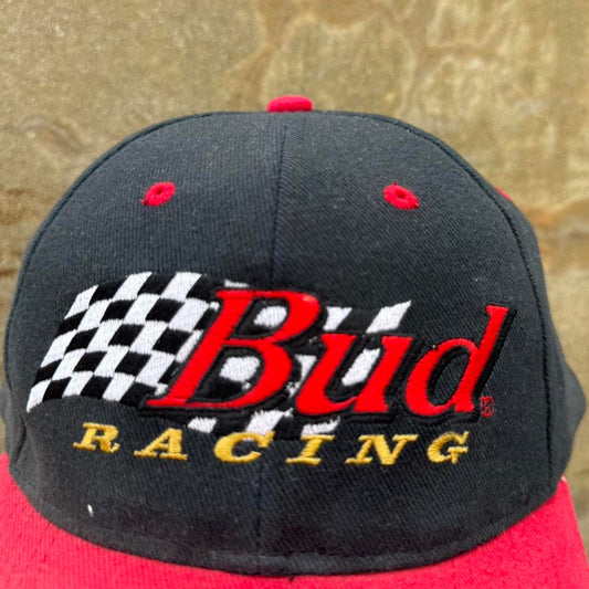 Vintage 90s Nascar Bud Racing Budweiser Cap