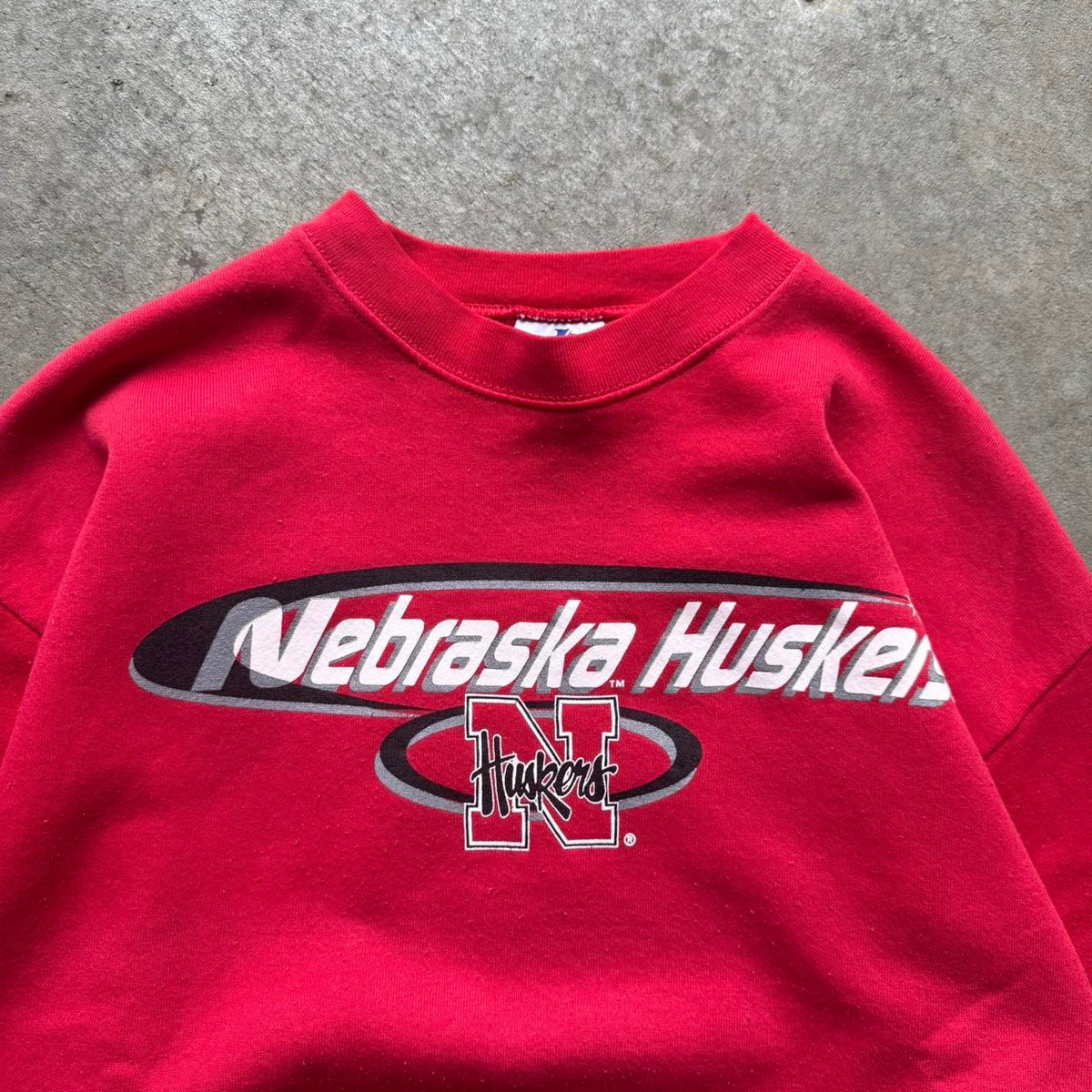 Vintage 90s Nebraska Huskers Crewneck - Large