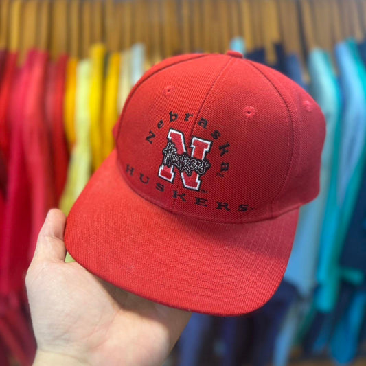Vintage 90s Nebraska Huskers Snapback