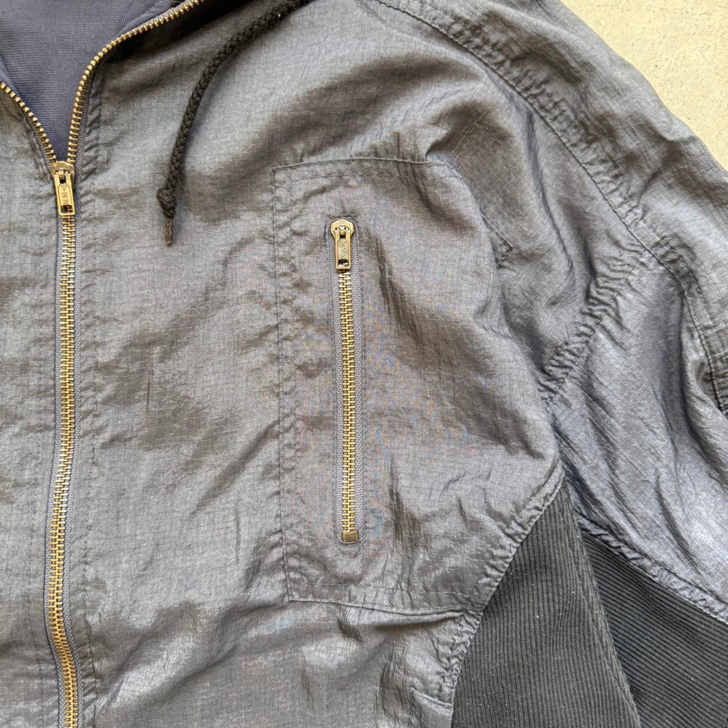 Vintage 90s Nike Air Jordan Warm Up Tactical Jacket - Large