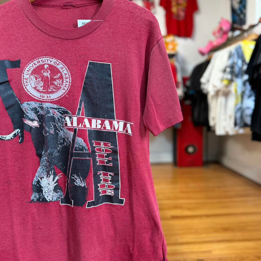 Vintage 90s Alabama Crimson Roll Tide Elephant T-Shirt