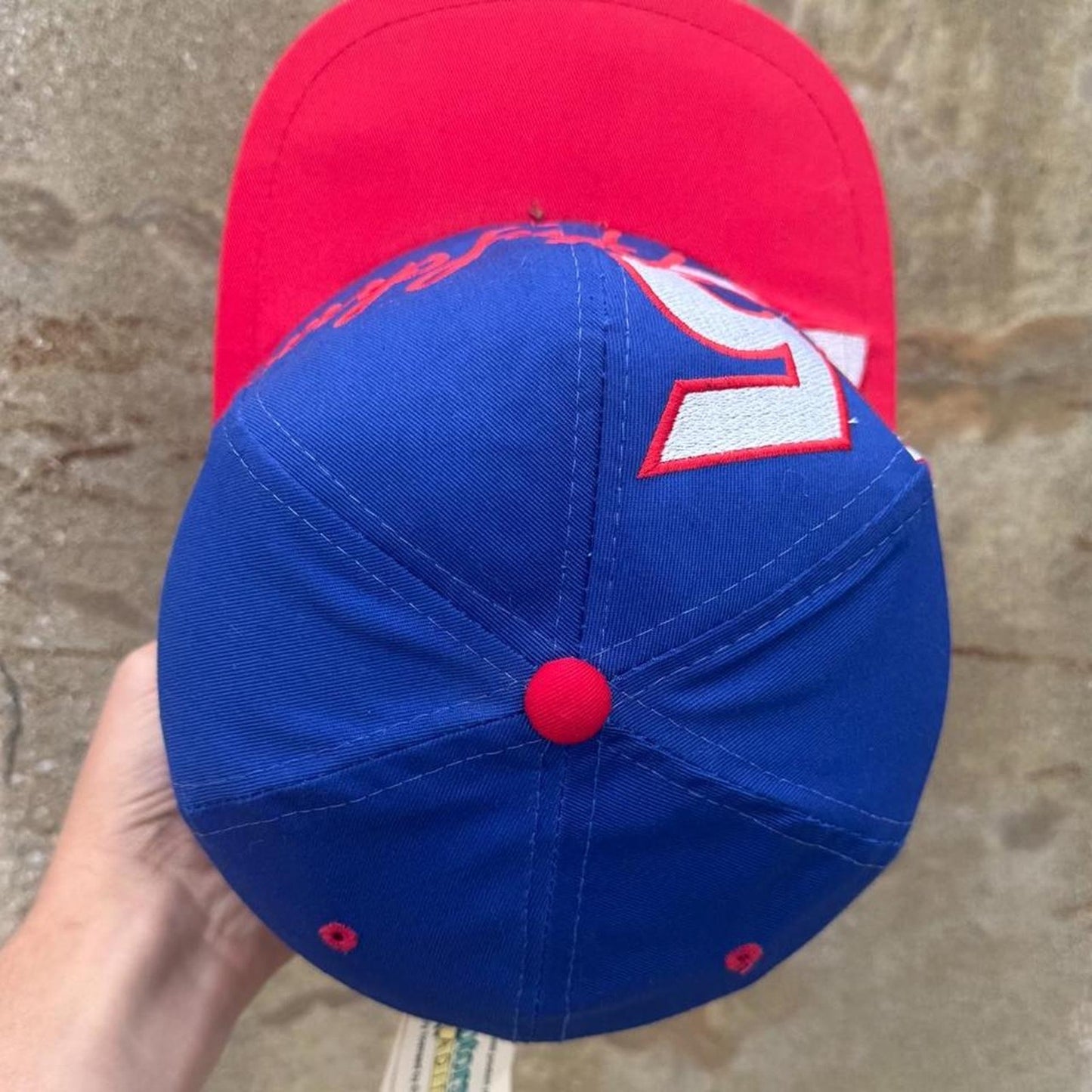Vintage 90s NASCAR Ken Johnson Budweiser Racing Snapback