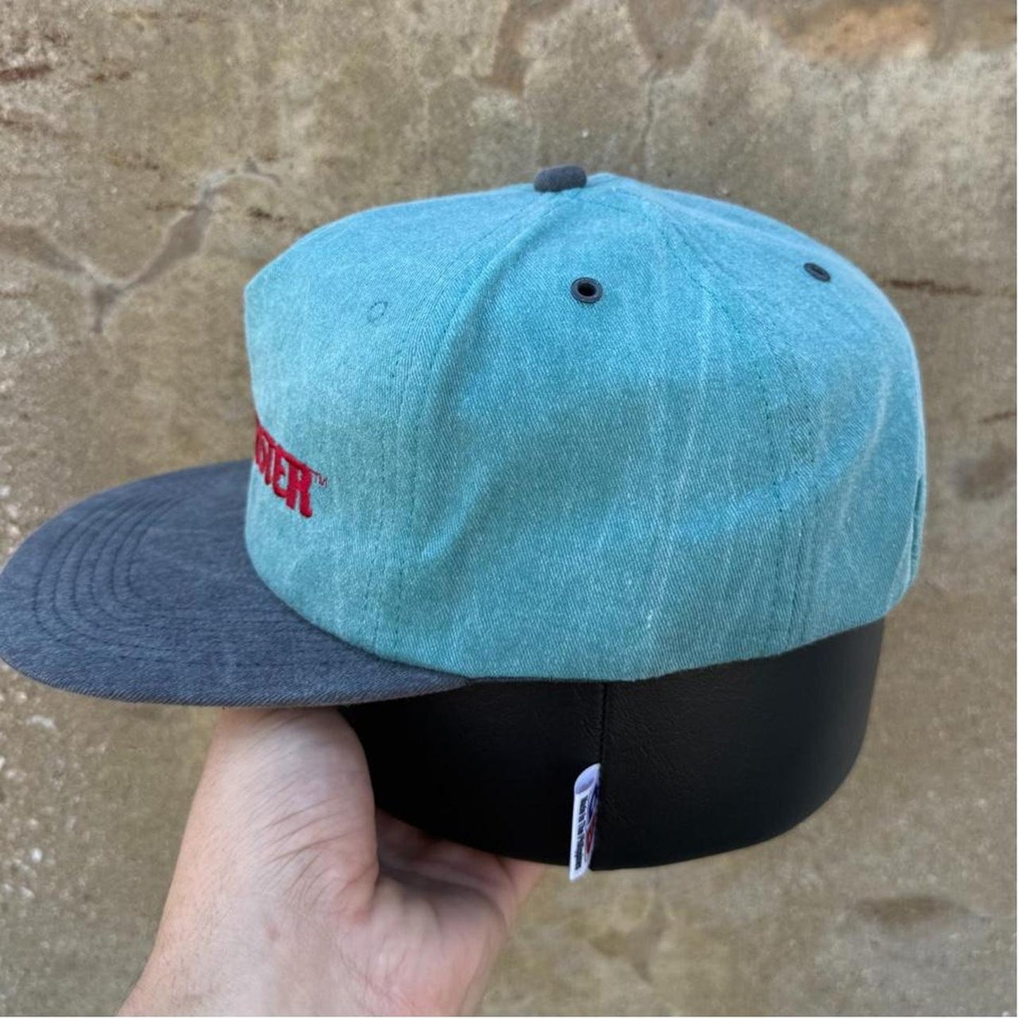 Vintage 90s Webster Flaming Engine Snapback