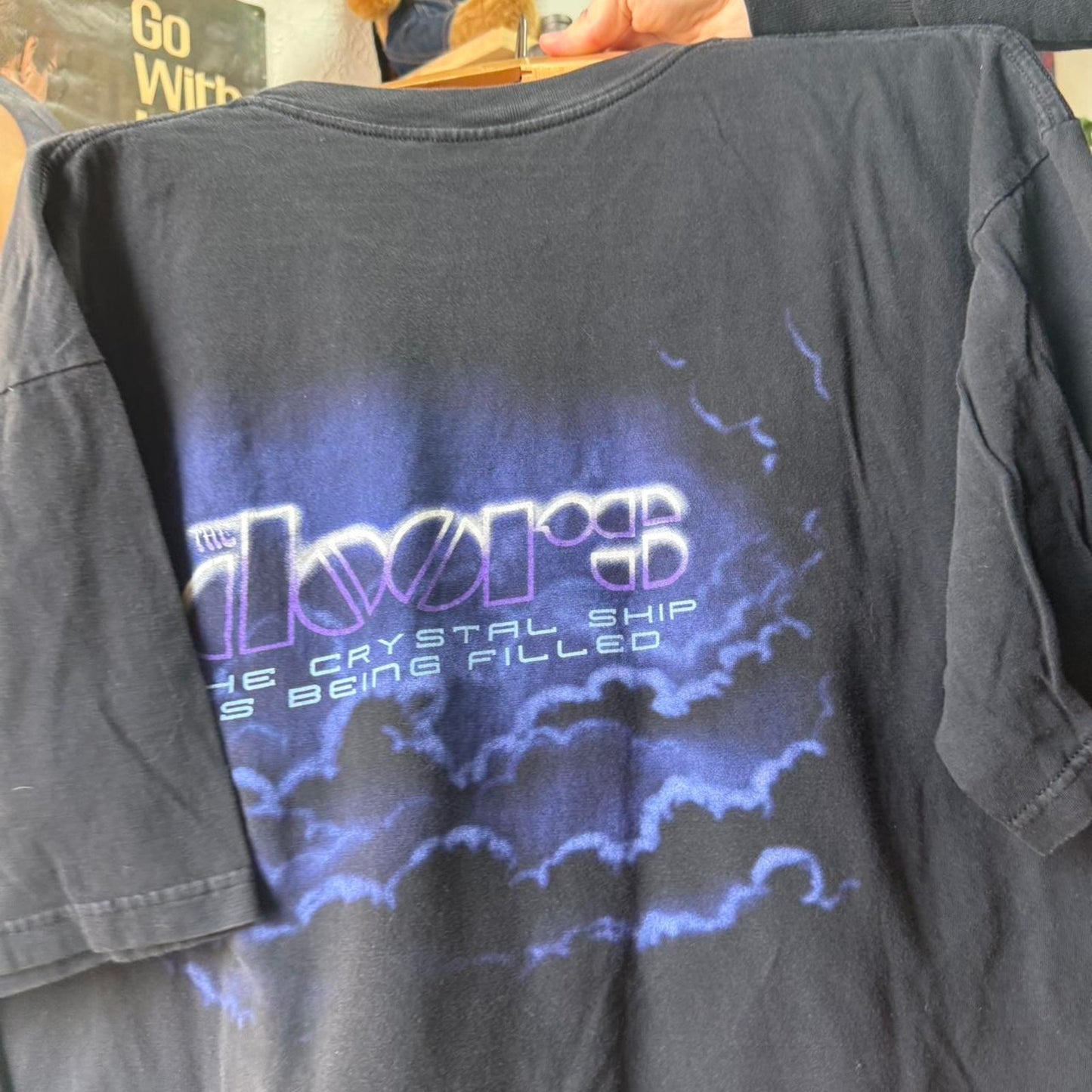 Vintage 90s Crystal Ship The Doors Band T-Shirt - X-Large