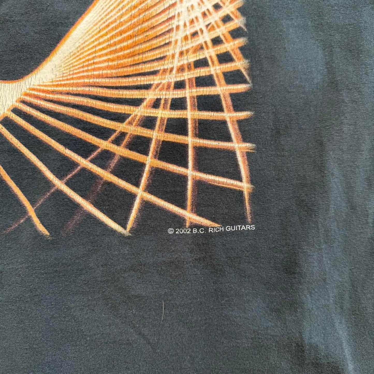 Vintage Y2K B.C. Rich Guitar Music Band T-Shirt - X-Large