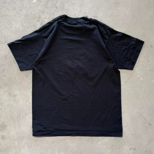 Vintage 90s Buffalo Bison Animal Art Style T-Shirt - Large