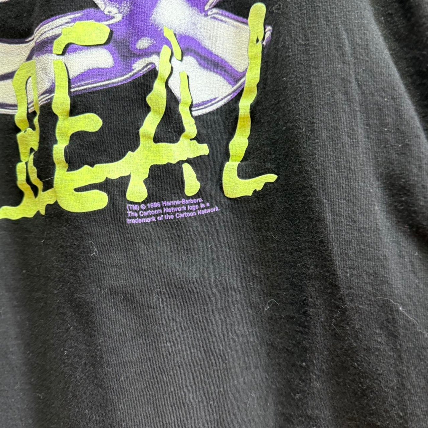 Vintage 80s Johnny Quest Get Real TV Show Promo T-Shirt
